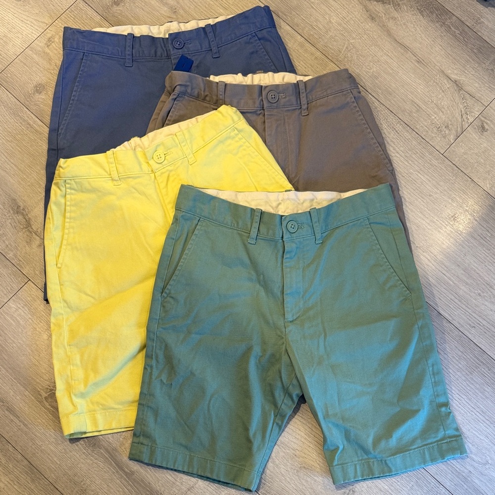 Boys Crewcuts Shorts - Blue, Yellow, Gray, Green
